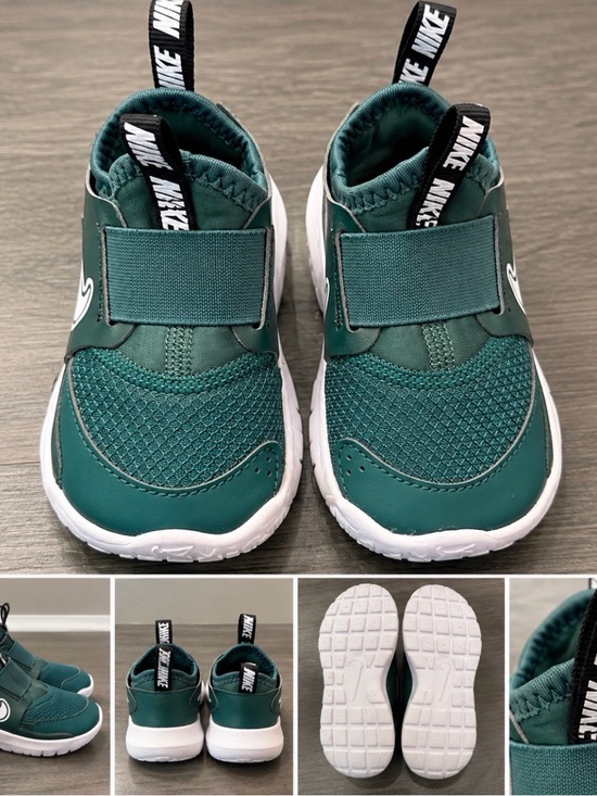 Nike Other - Nike Kids Teal Slip-On Sneakers